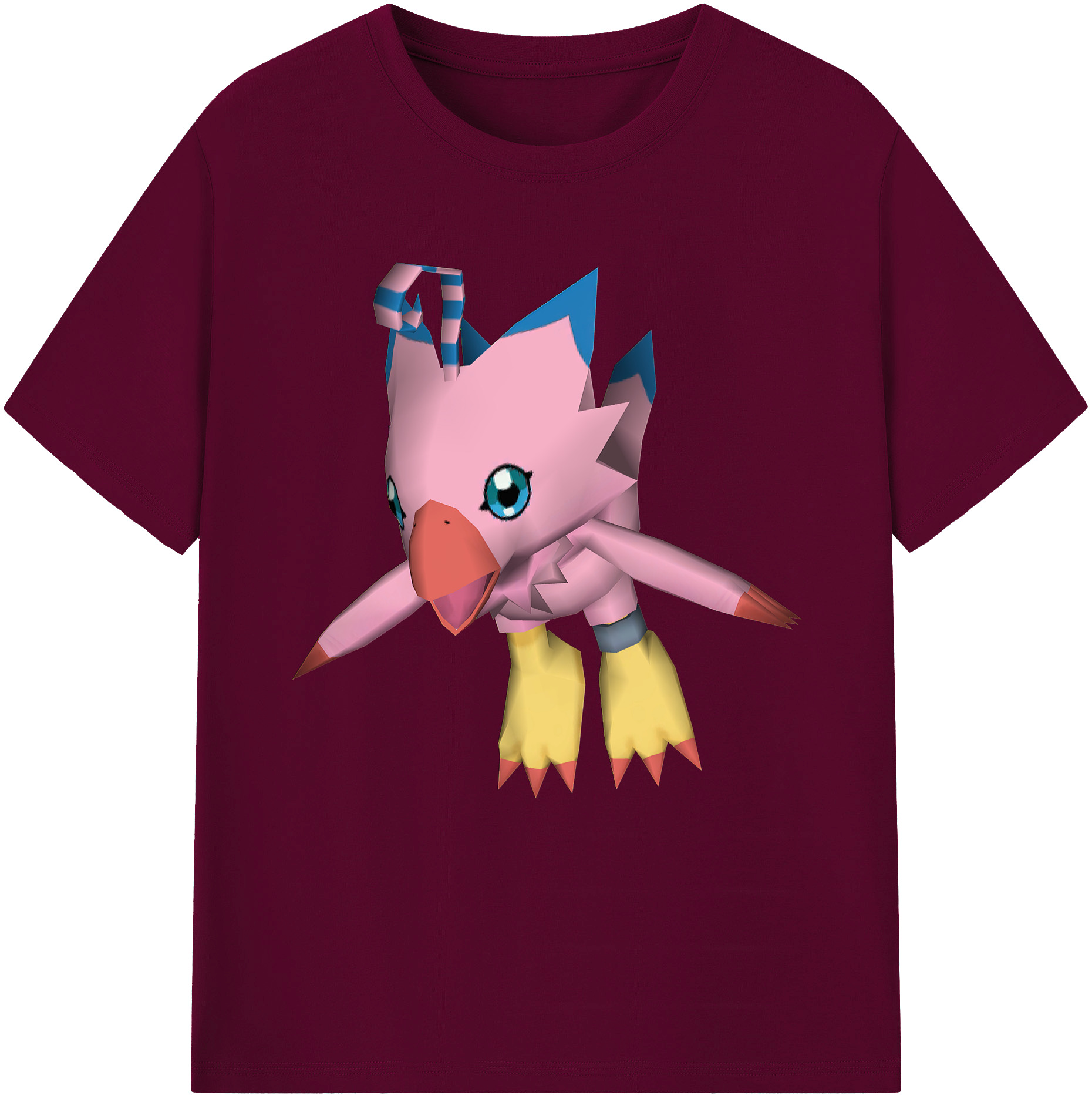 （画像用） Digimon デジタルモンスター/デジモン レディースカジュアルプリントTシャツ（綿100％）